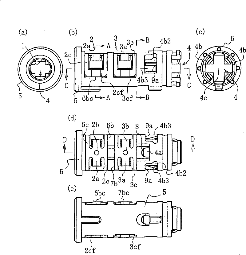 Cylindrical socket