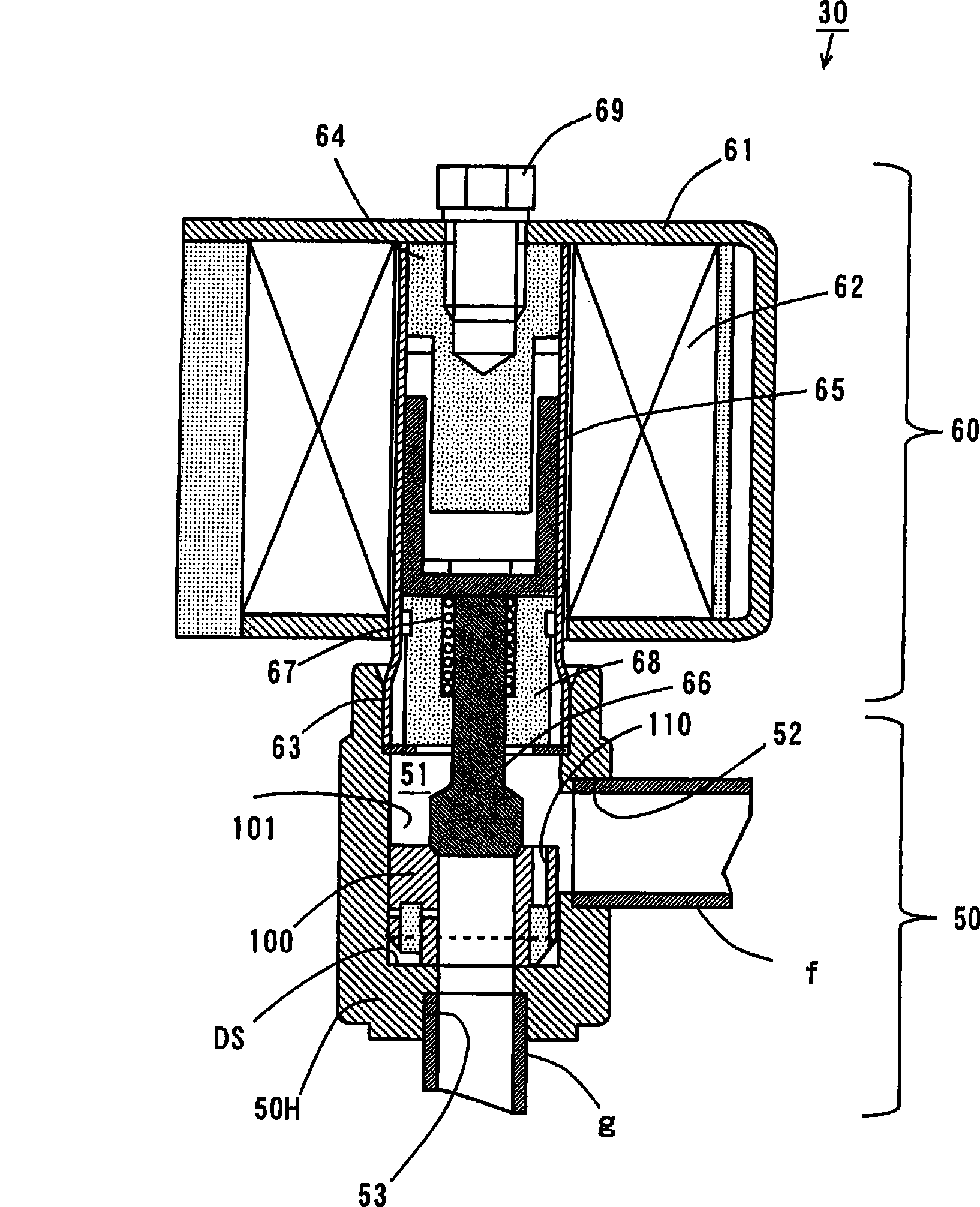 Valve device and air regulator equipped with the same