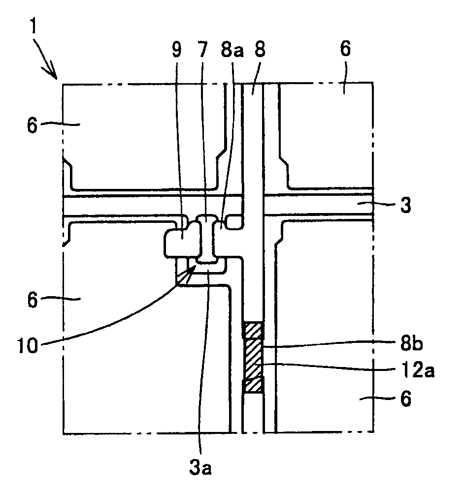 Coating unit and pattern correcting device equipped therewith