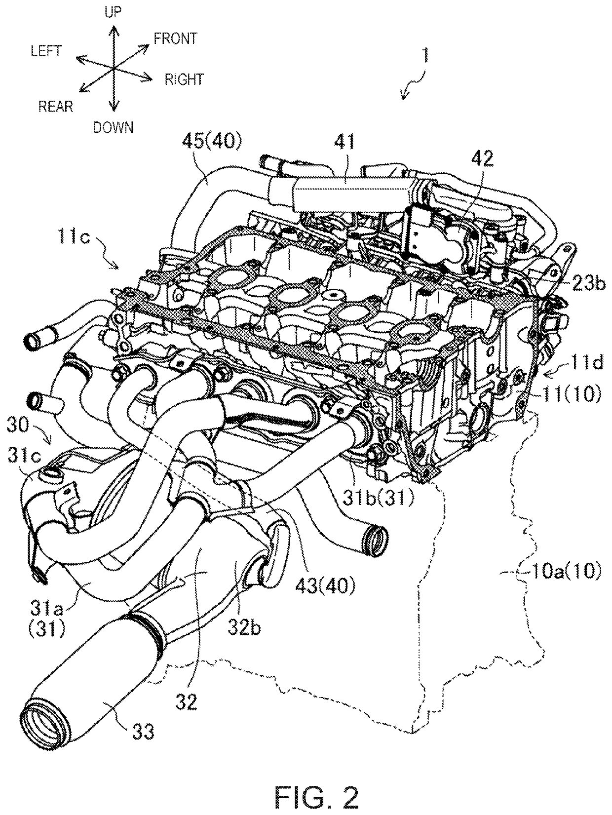 EGR system of engine