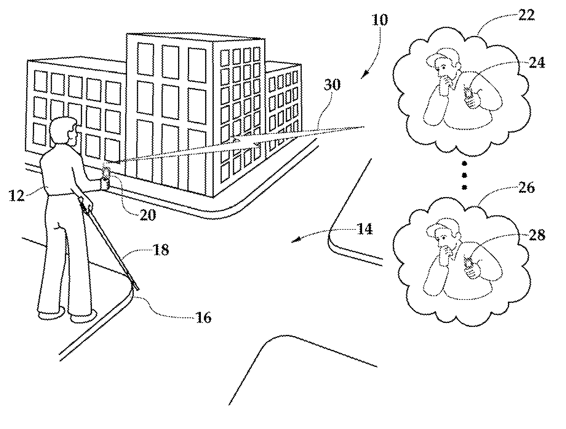System and method for assisting a visually impaired individual