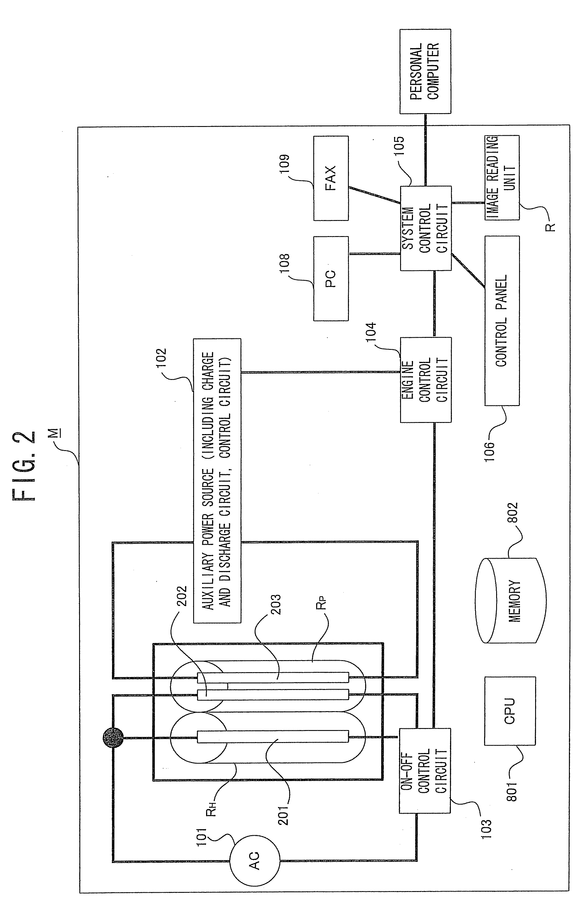 Fixing device, heating control method