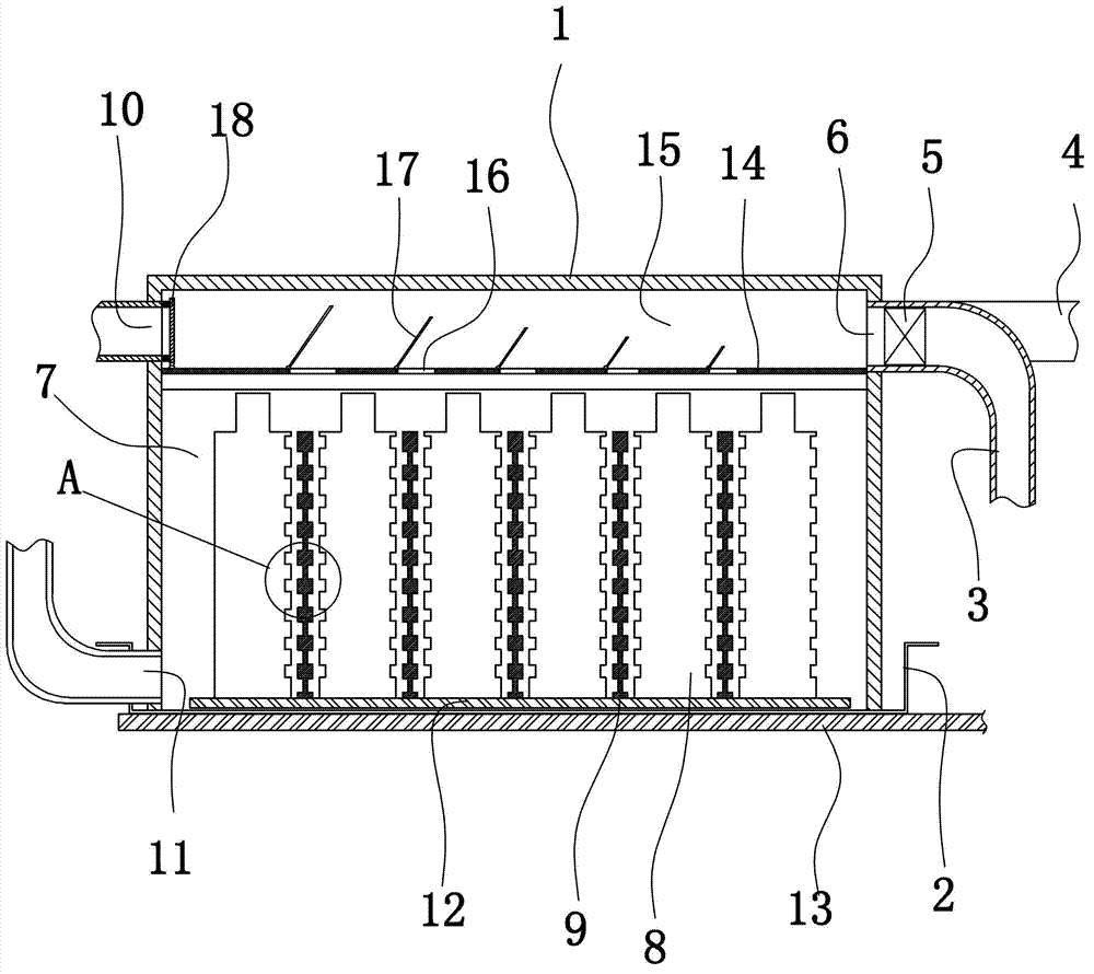 Battery heating system of electric automobile