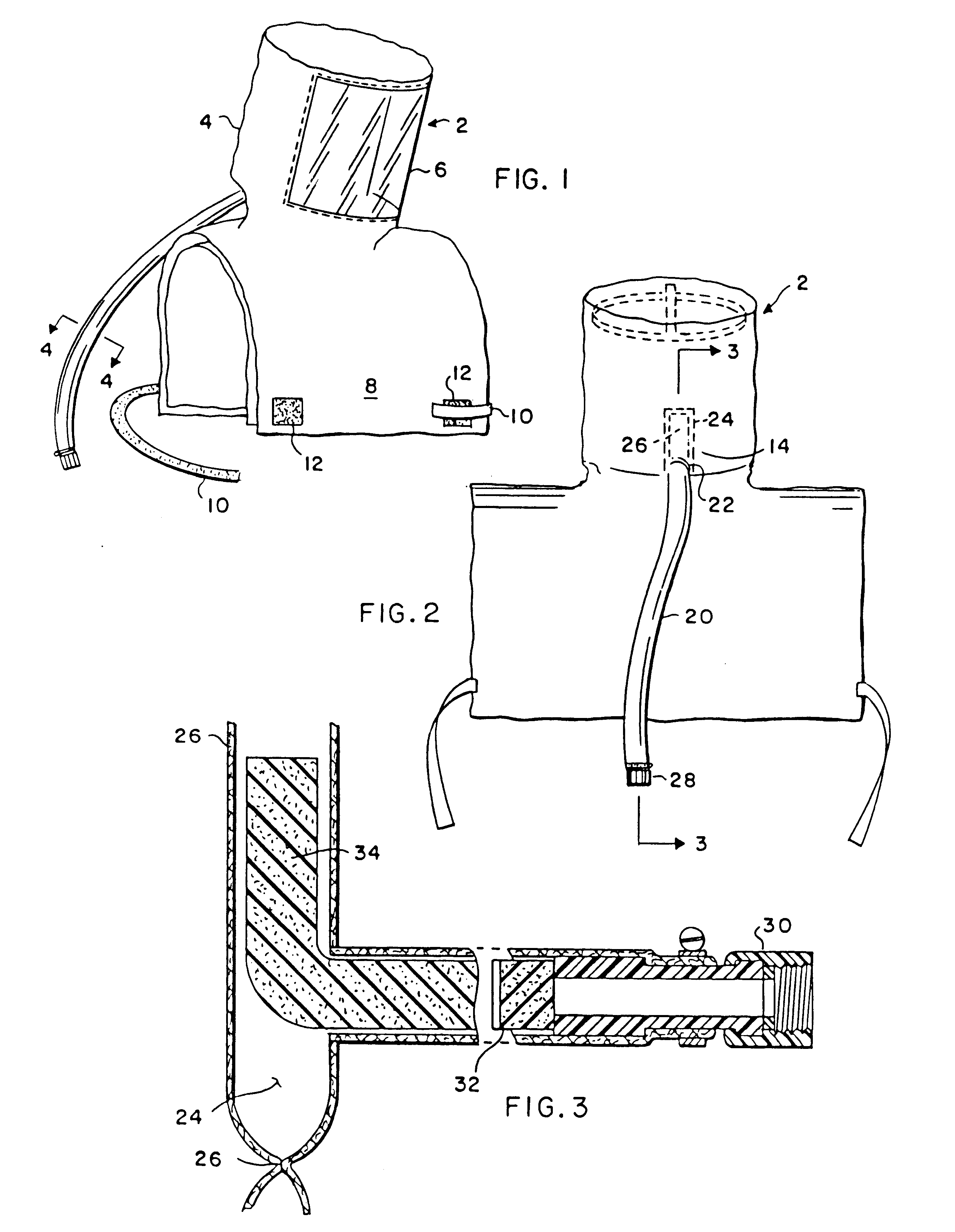 Disposable safety hood having unique air supply connector