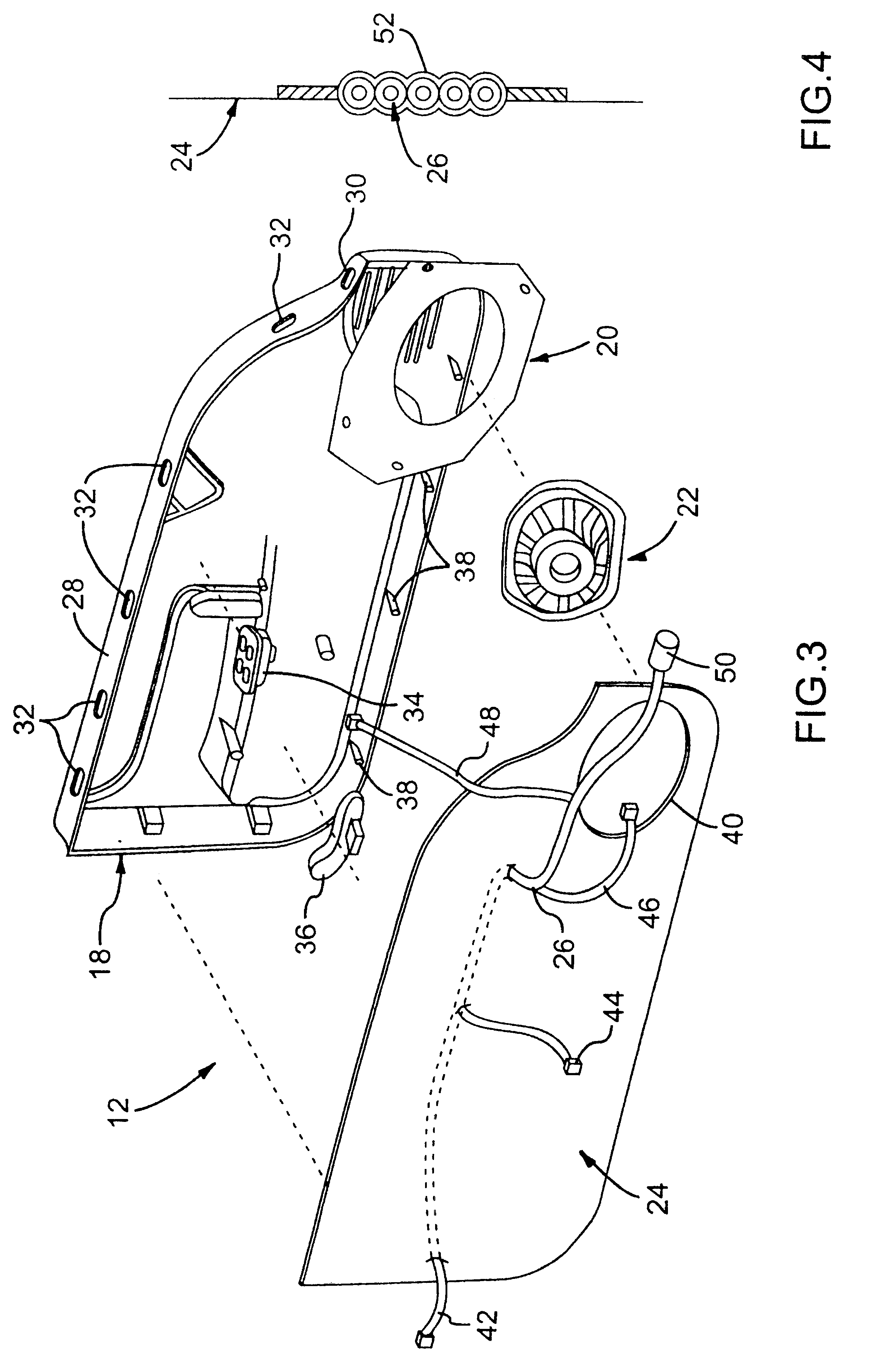 Door module having structural carrier