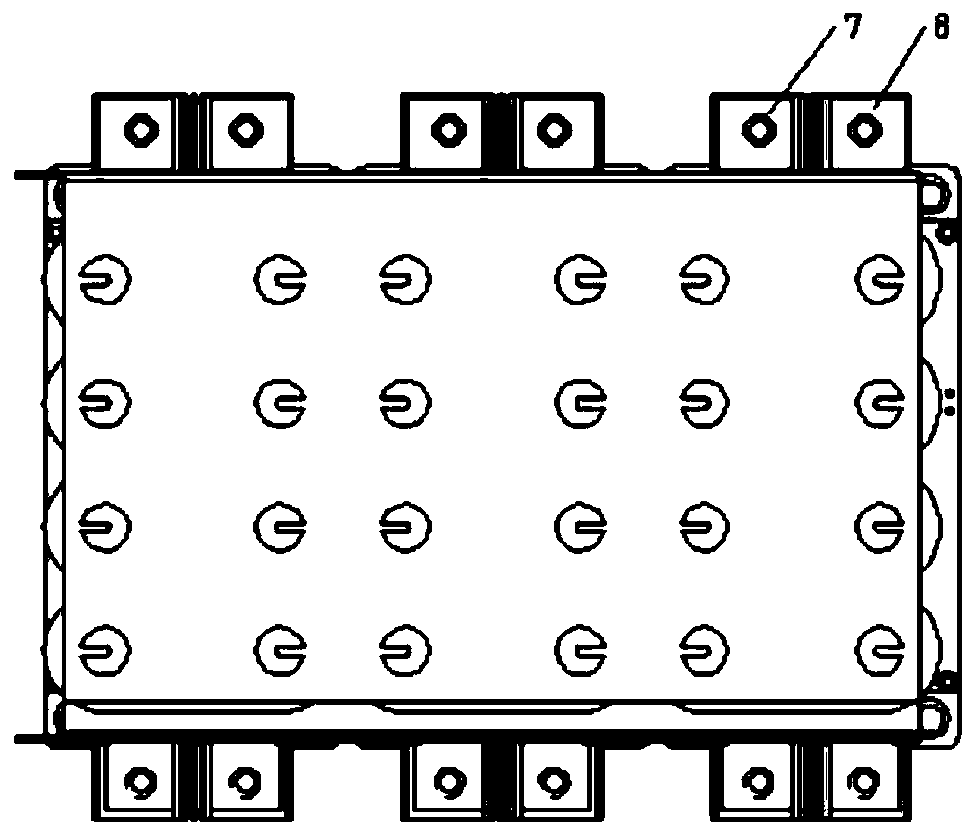 Power module capacitor layout method
