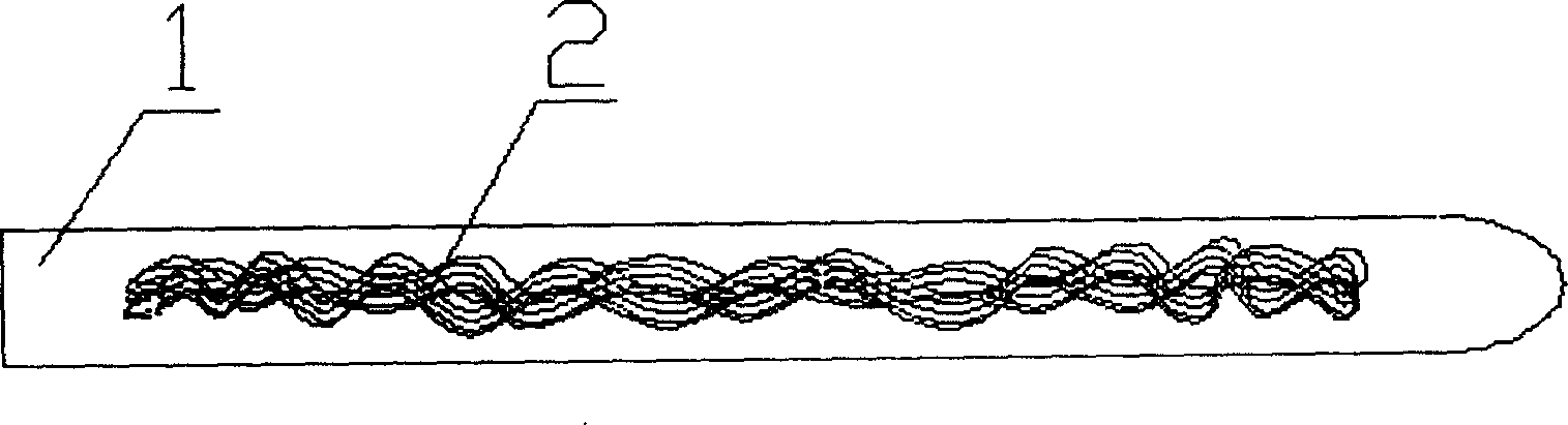 Cigarette packaging draw belt with anti-fakery device