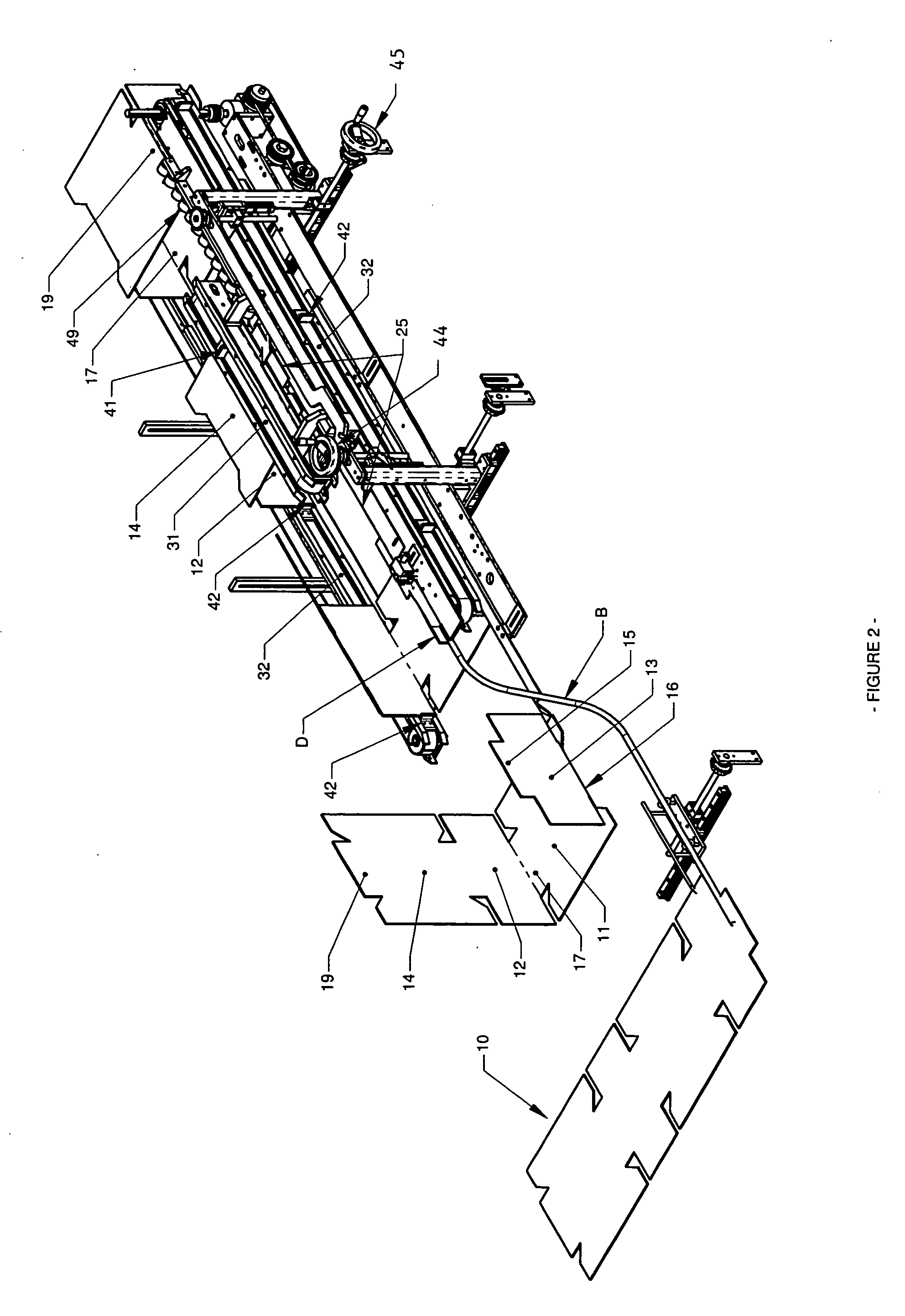 Method and apparatus for forming multi-sided containers