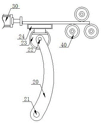 Automatic blanking processing system for sheet metal parts of suspensions of electric vehicles