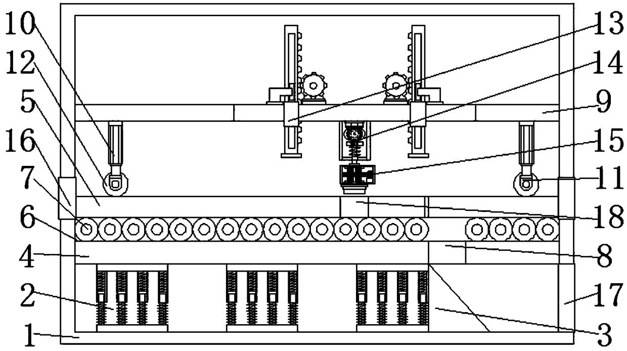 Fastener cutting device for furniture machining