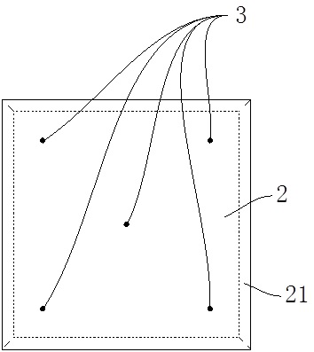 Temperature measuring method for filter plate in filter box