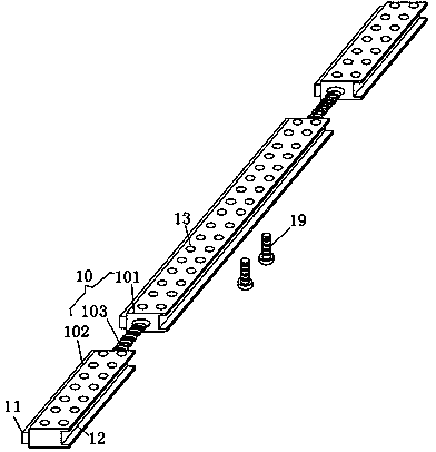 A high school physics and mechanics principle display device