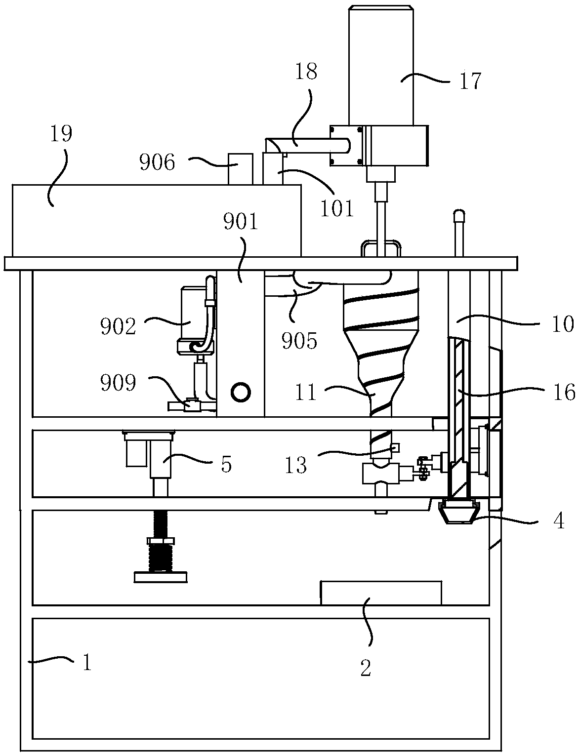 Plaster automatic forming apparatus