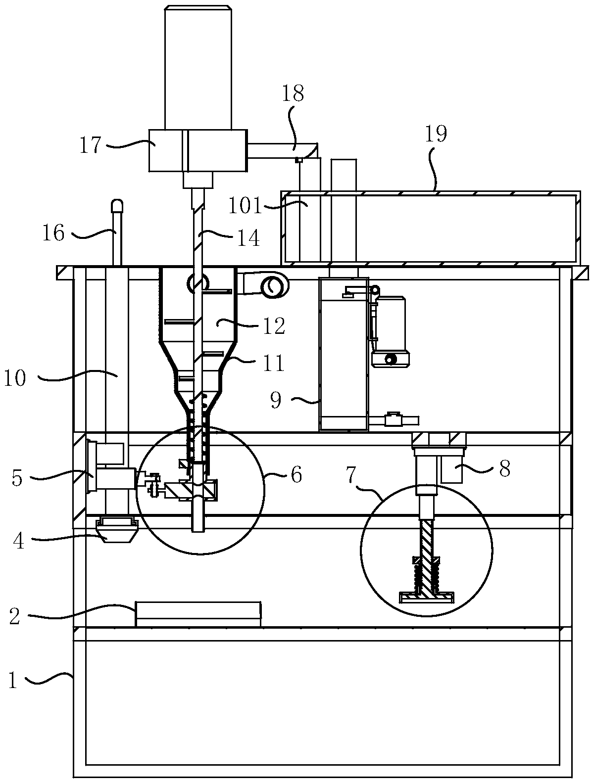 Plaster automatic forming apparatus