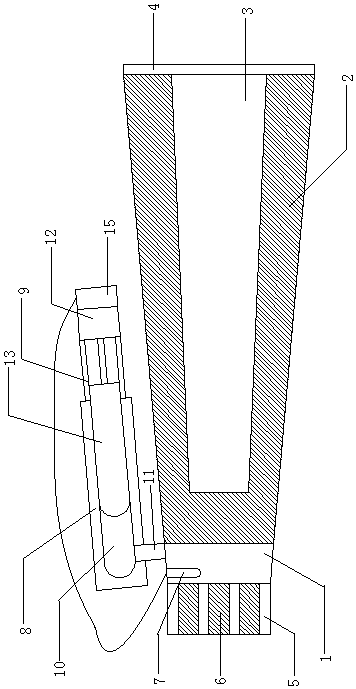 An oxygen-increasing air filter element for an engine