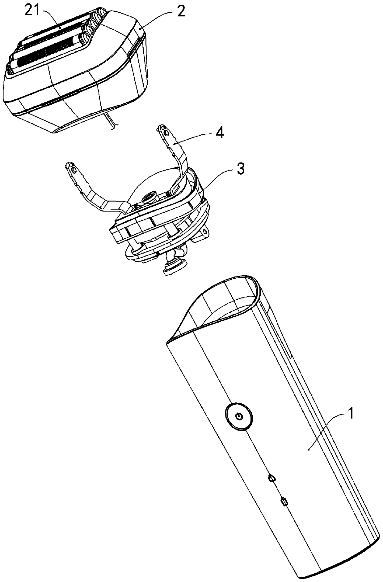 Cutter head floating structure