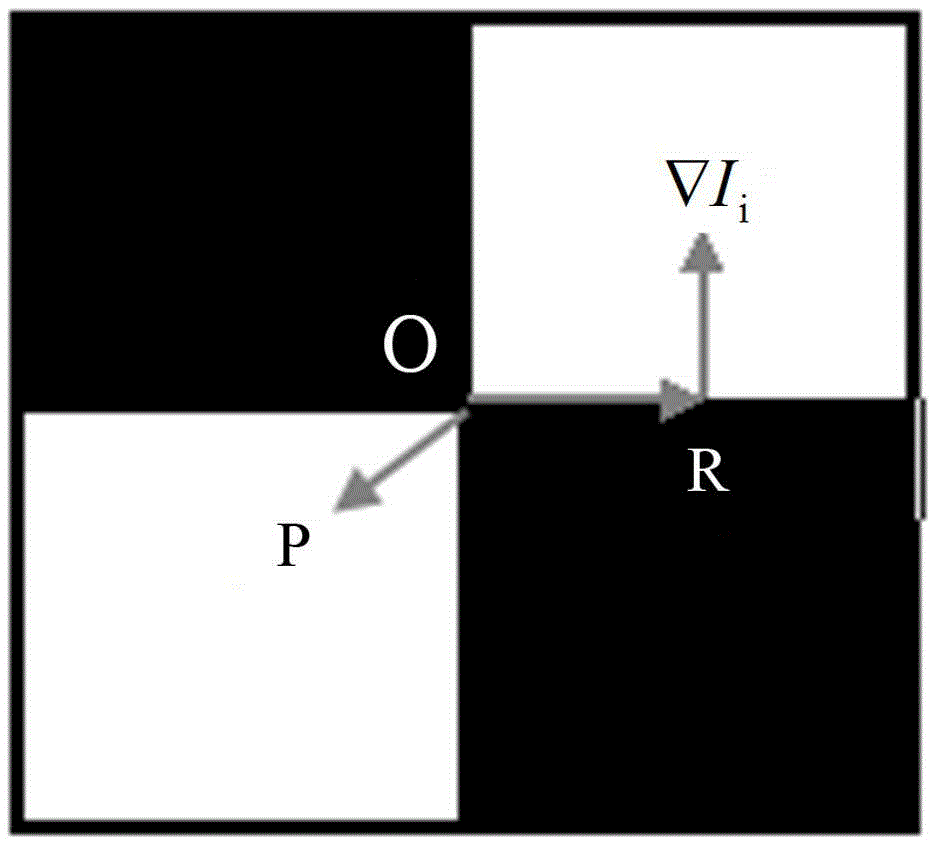 Camera self-calibration method based on two vanishing points