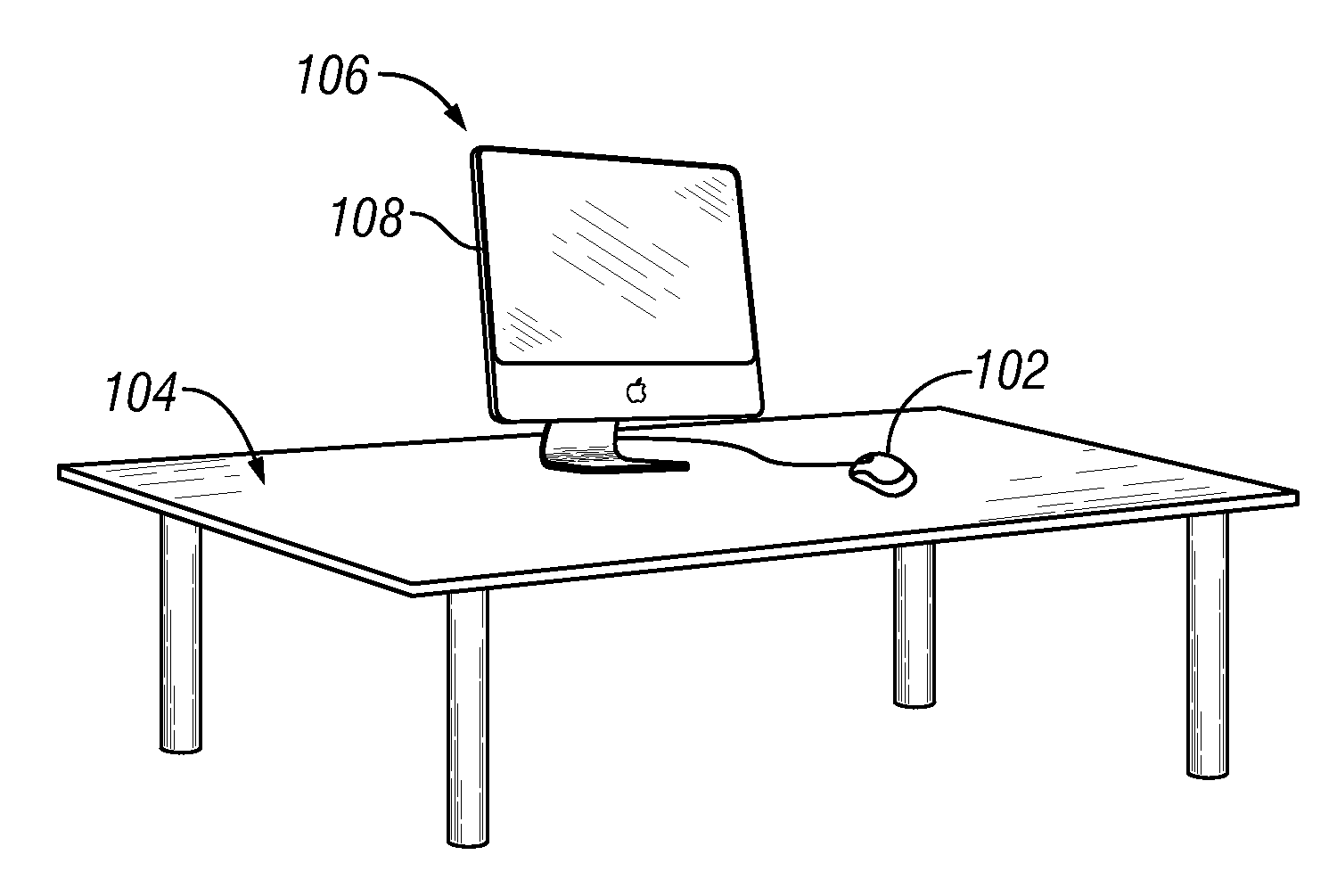 Using vibration to determine the motion of an input device