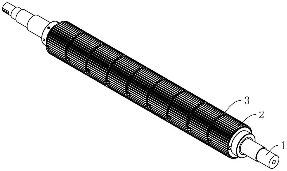 Tension-adjustable slip shaft