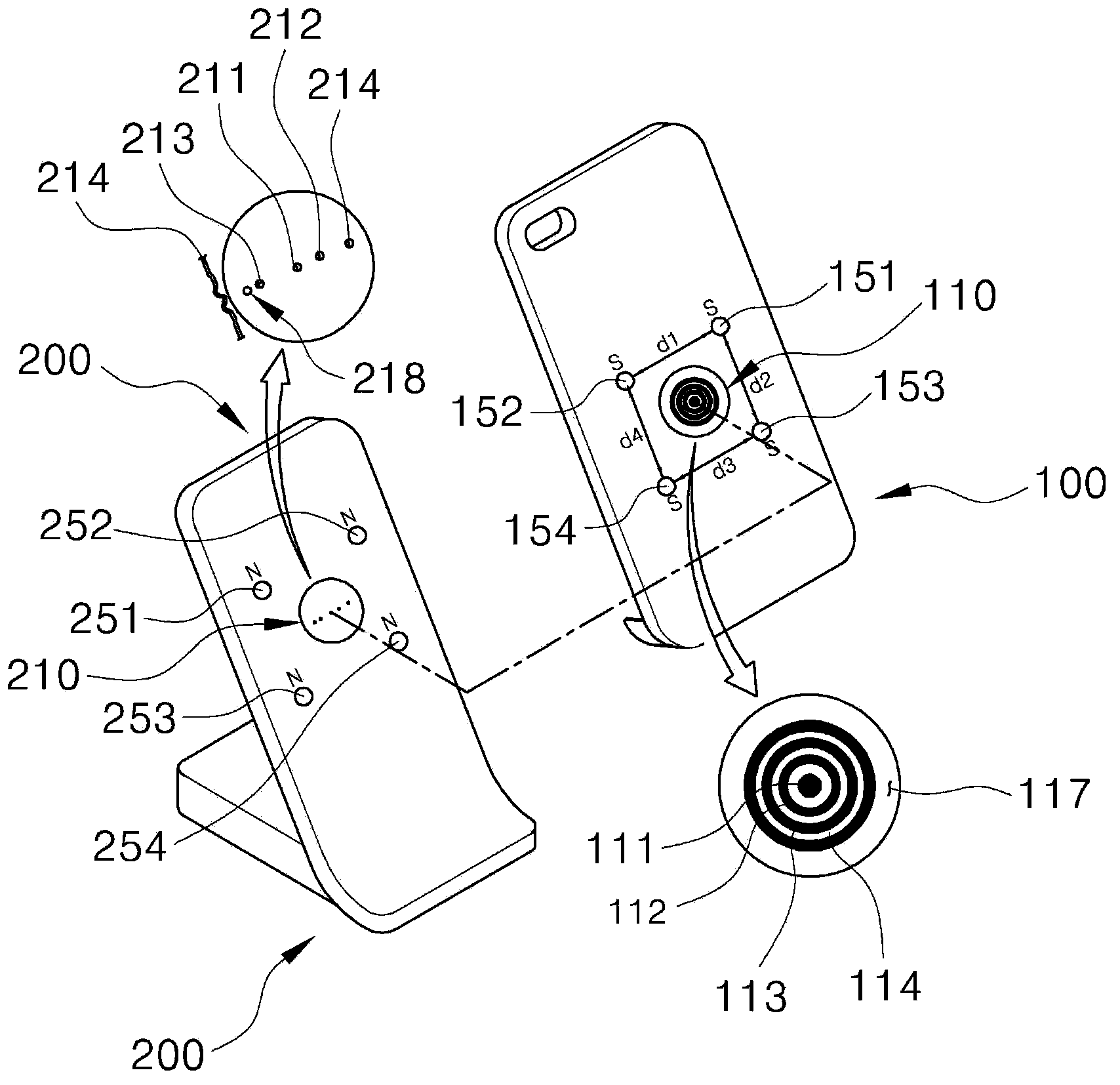 Charging apparatus for mobile device