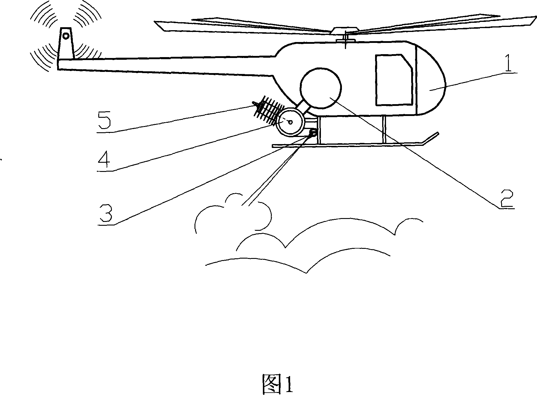 Airborne defogging equipment