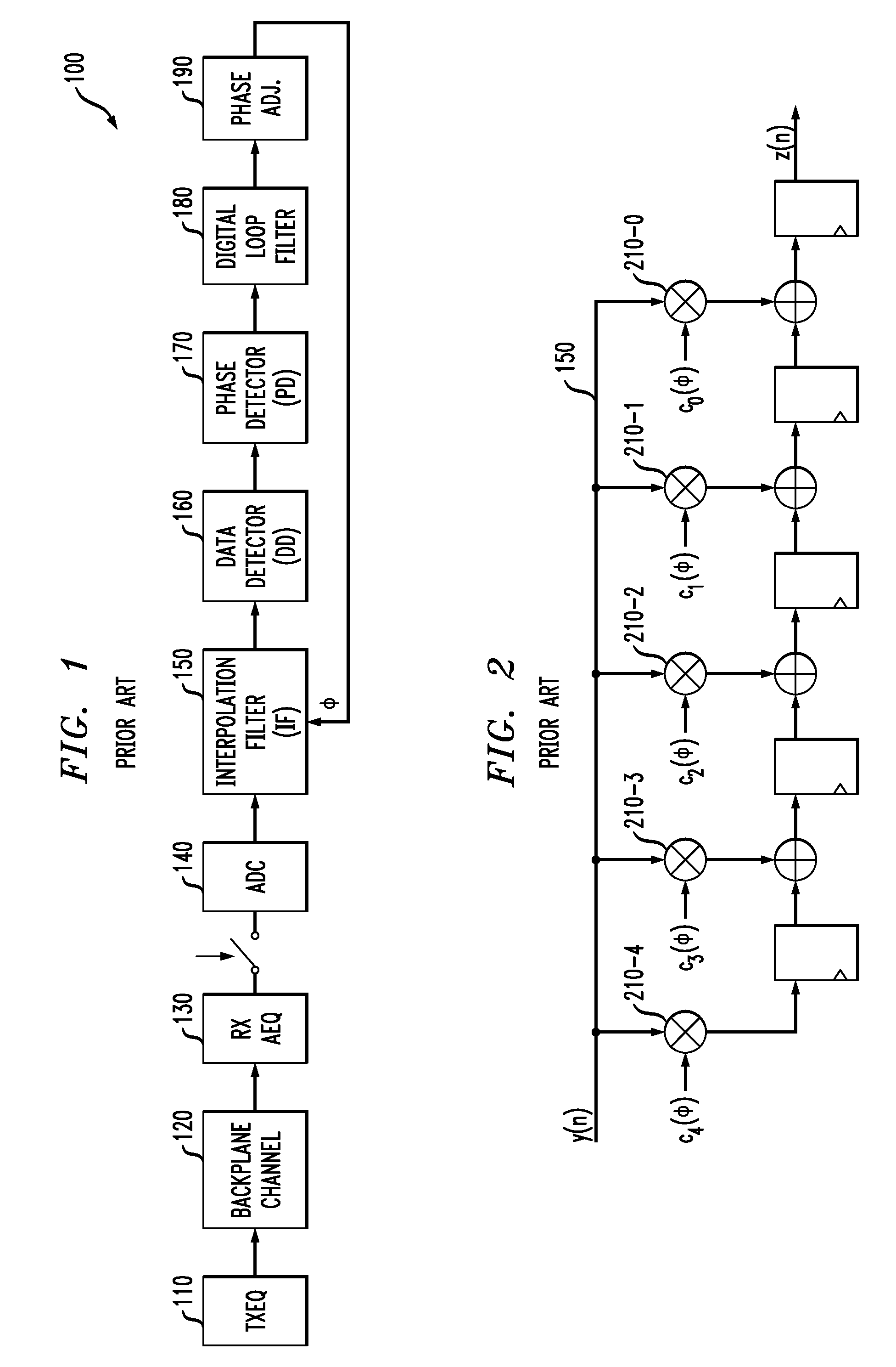 Methods and apparatus for asynchronous sampling of a received signal at a downsampled rate