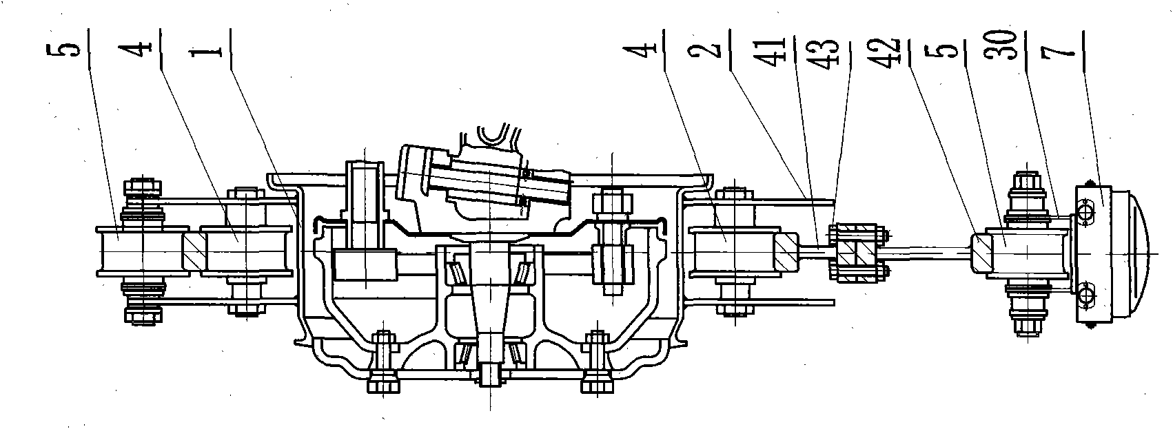 Track walking wheel