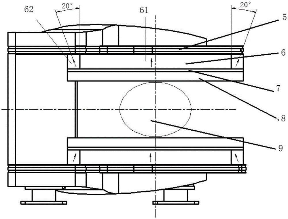 Magnet device and measuring device for magnetic resonance imaging