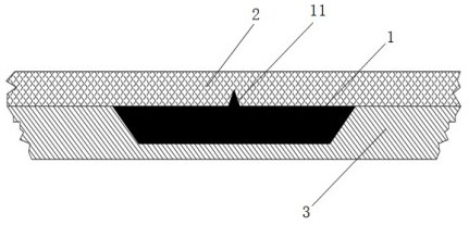 A method for making a vacuum port of a composite material mold