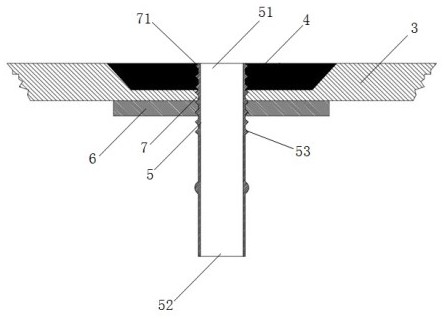 A method for making a vacuum port of a composite material mold
