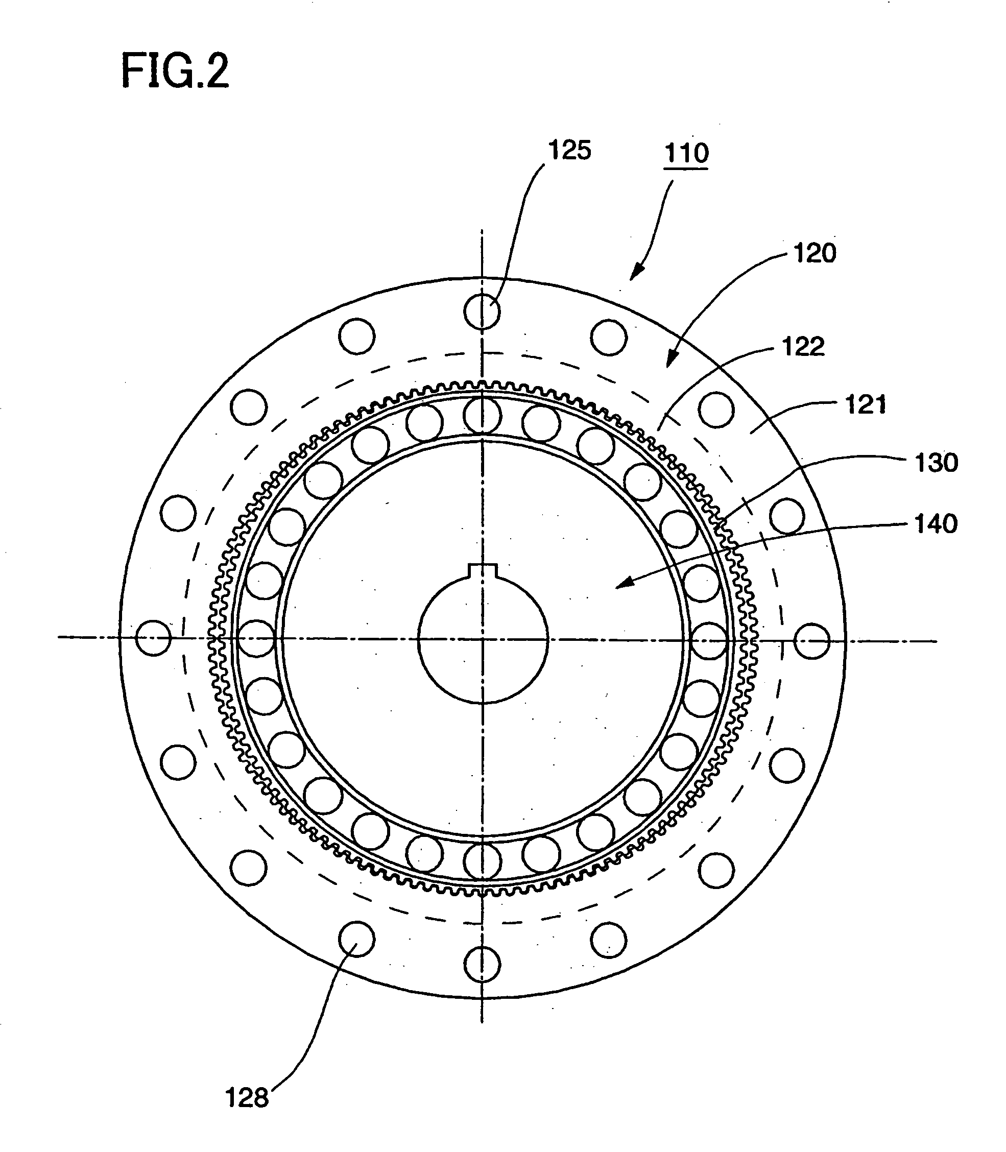 Lightweight bearing and wave gear drive