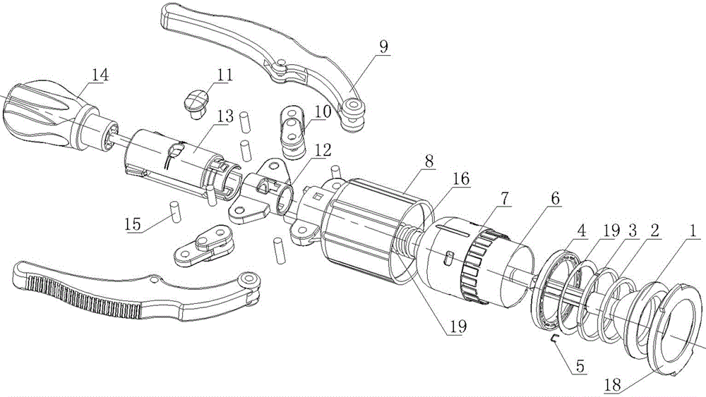 Operation firing window device of disposable prepuce cutting anastomat