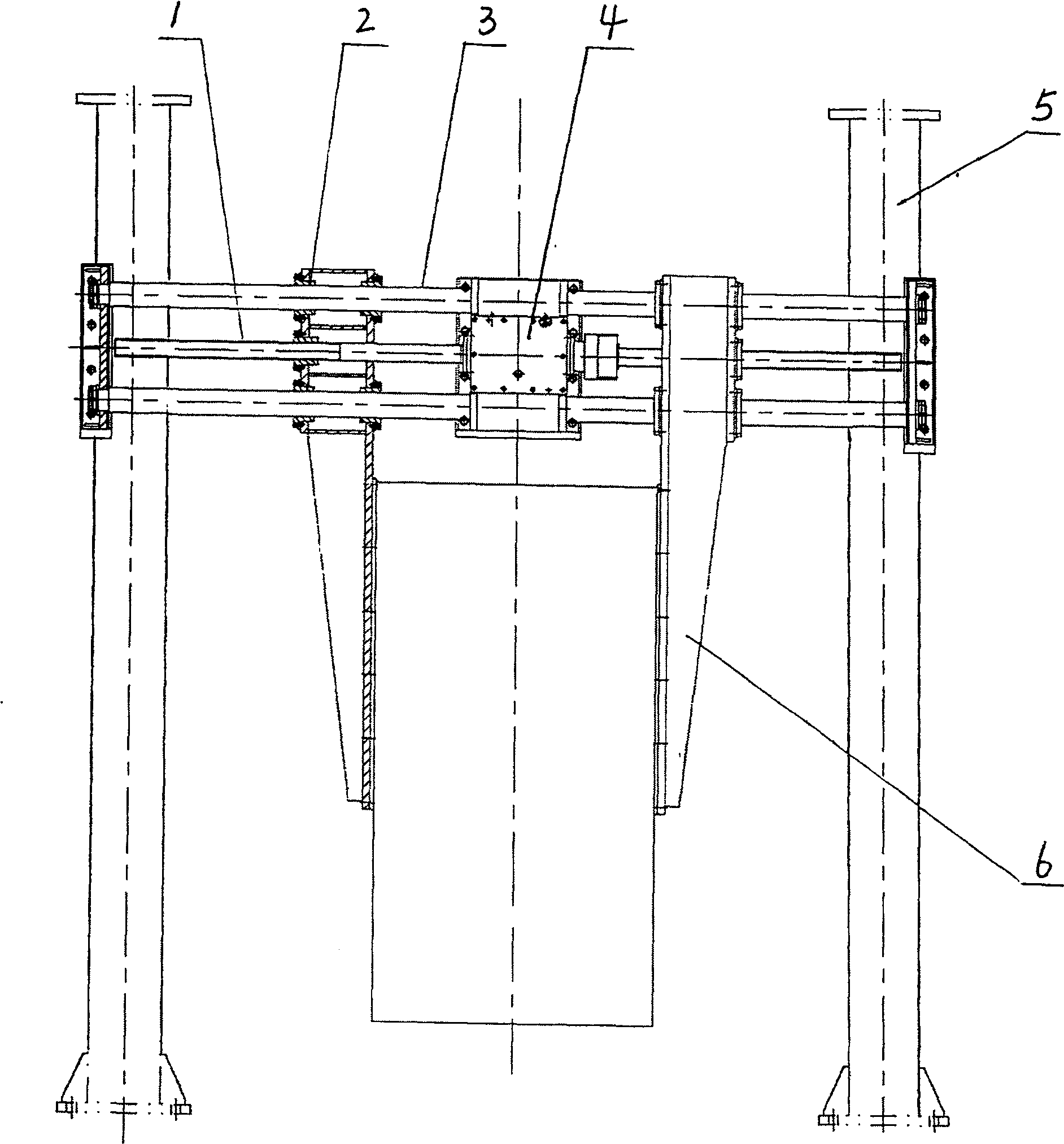 Metal plate coils centralizing apparatus