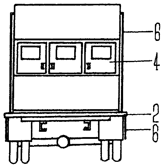 Capsule motor home with doors in multiple directions
