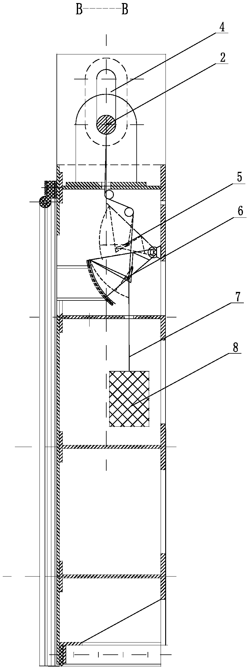 Water filling valves with four-direction-operation arc doors