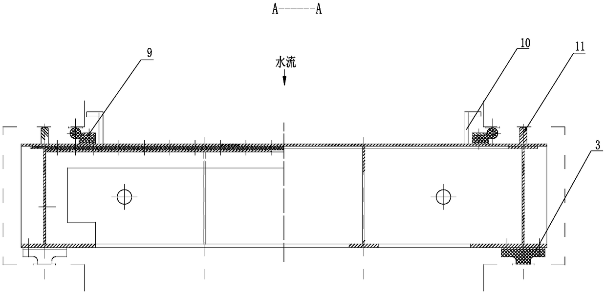 Water filling valves with four-direction-operation arc doors