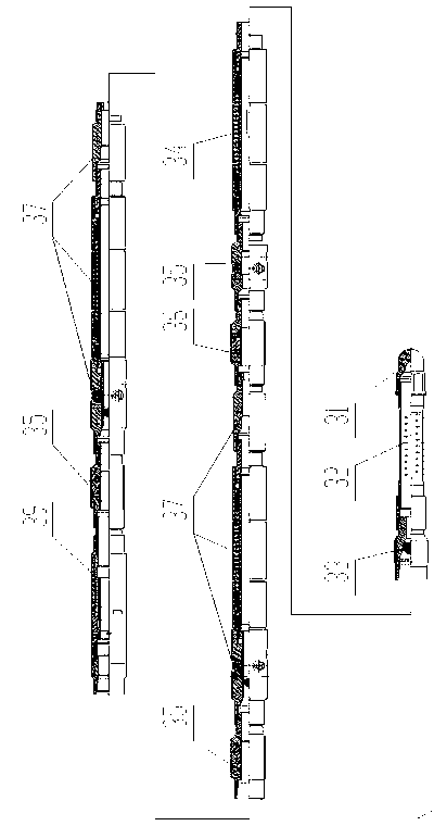 Fracturing operation method of multistage hydraulic jet staged fracturing tubular column