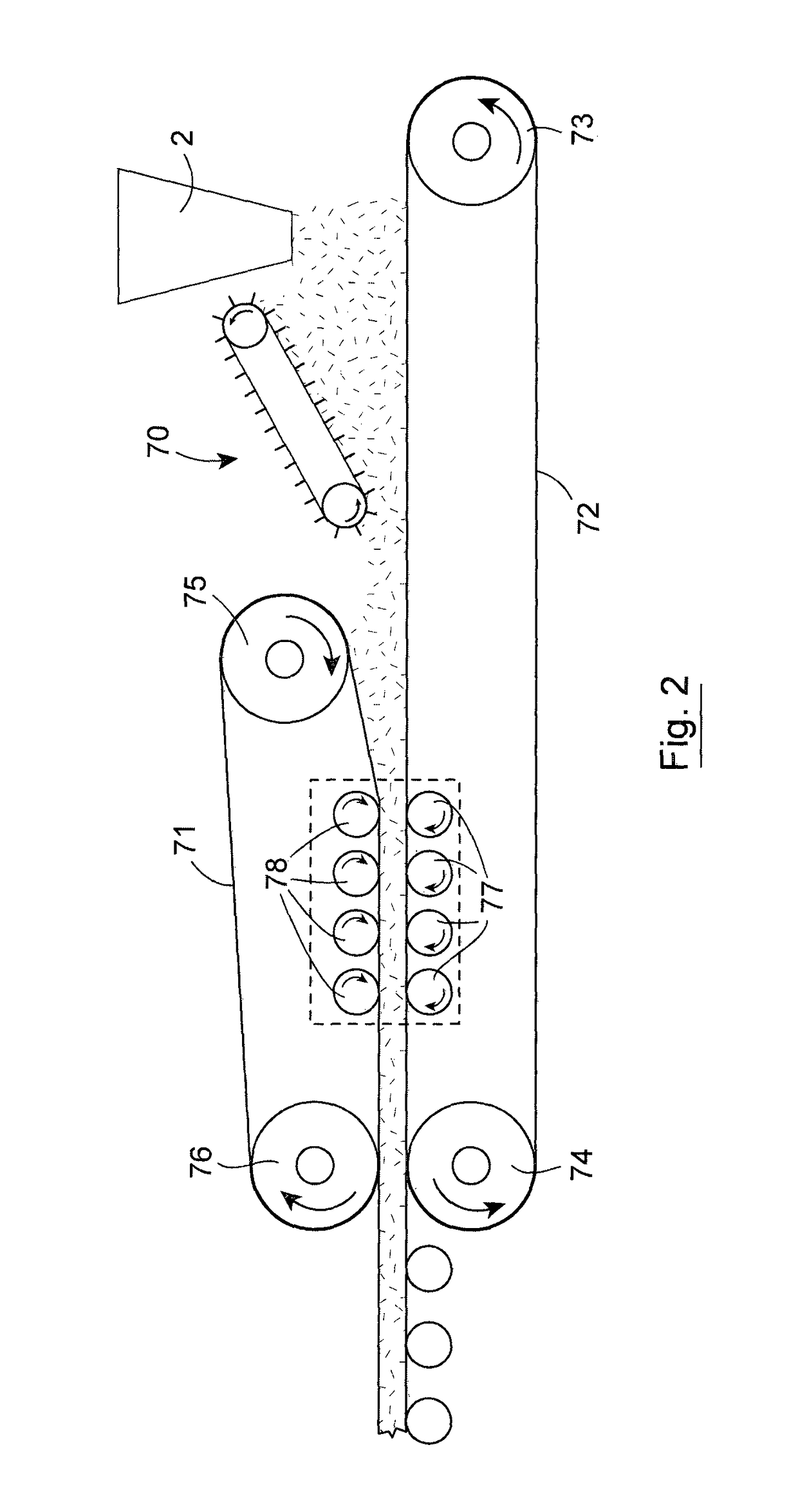 Method and apparatus for manufacturing an insulation panel