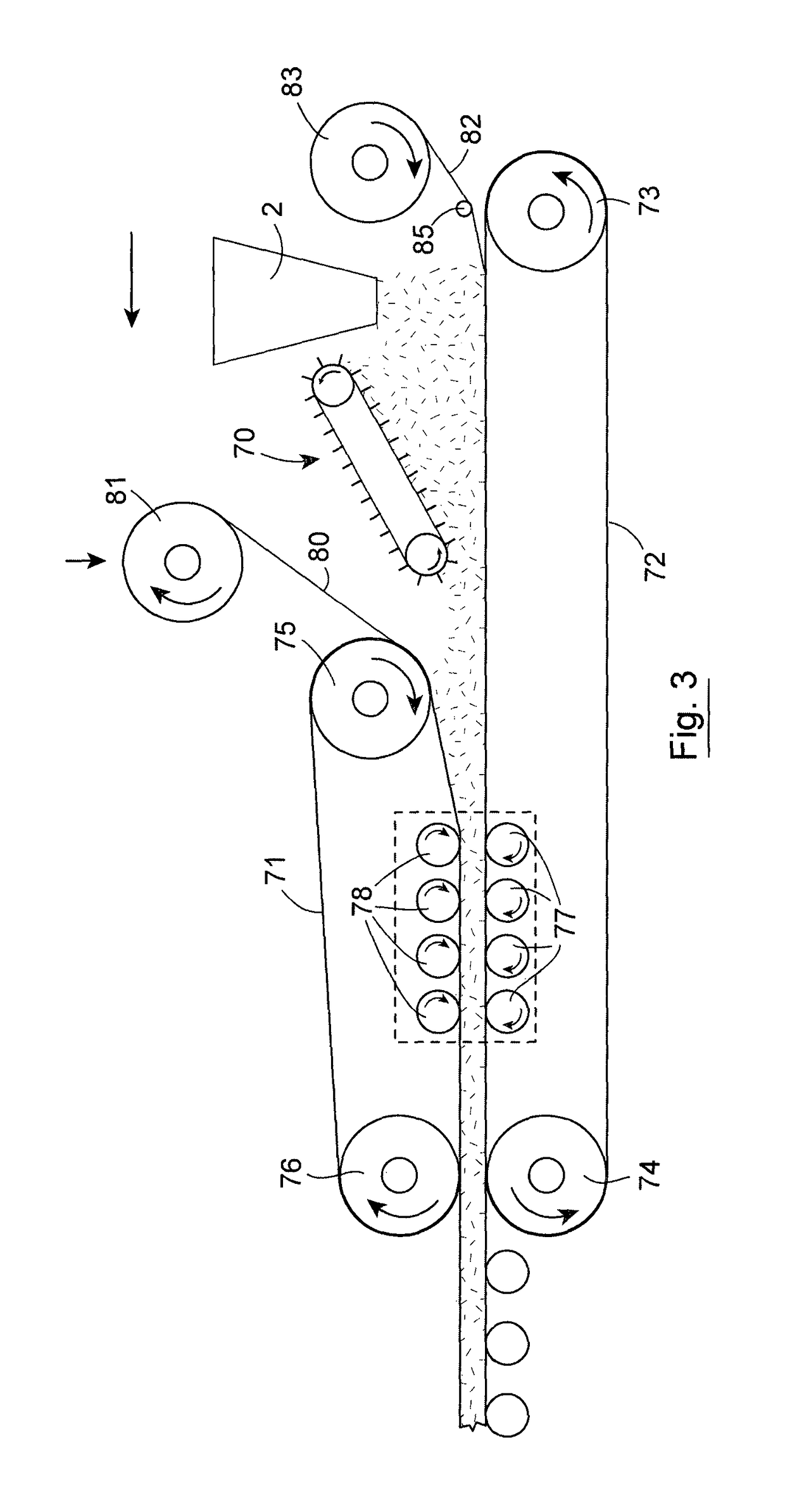 Method and apparatus for manufacturing an insulation panel