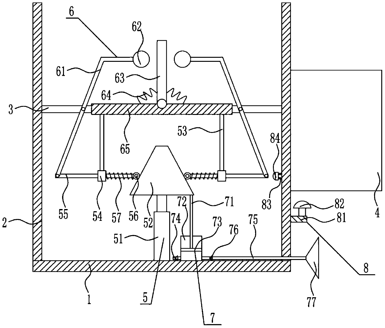 A reminder device for bridge construction