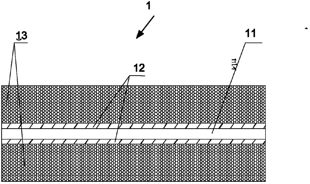 Battery positive pole piece and preparation method