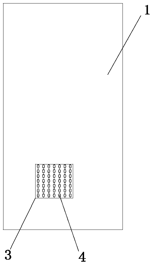 Consumption-reducing security distribution cabinet based on power-on protection circuit