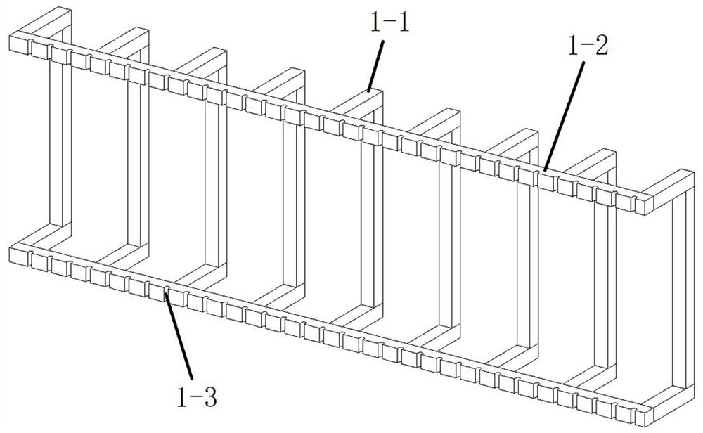 Pre-embedding construction method for embedding top plate of cover-excavation top-down structure into underground diaphragm wall