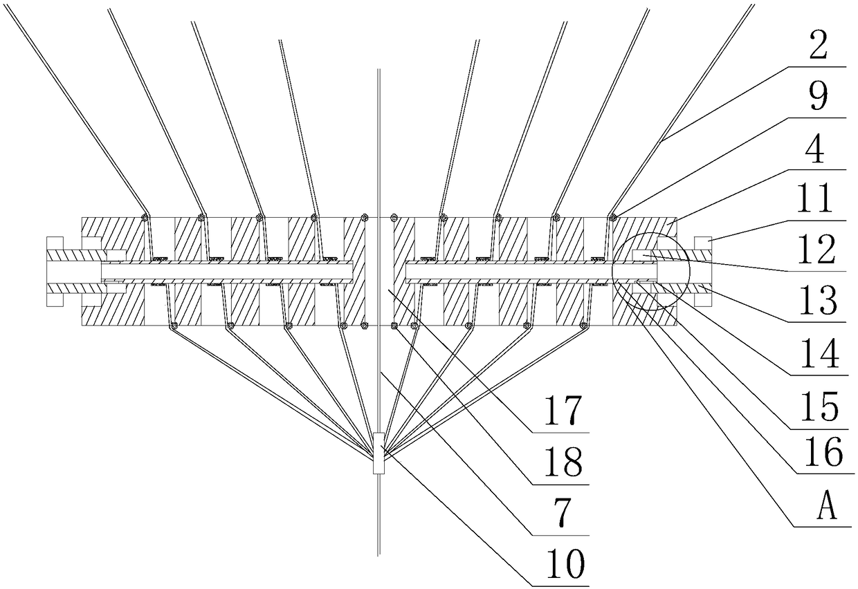 Buoyancy platform driving device for sewage treatment floating cover system