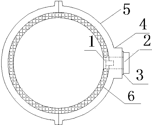 Water supply pipeline biological membrane sampler and method thereof