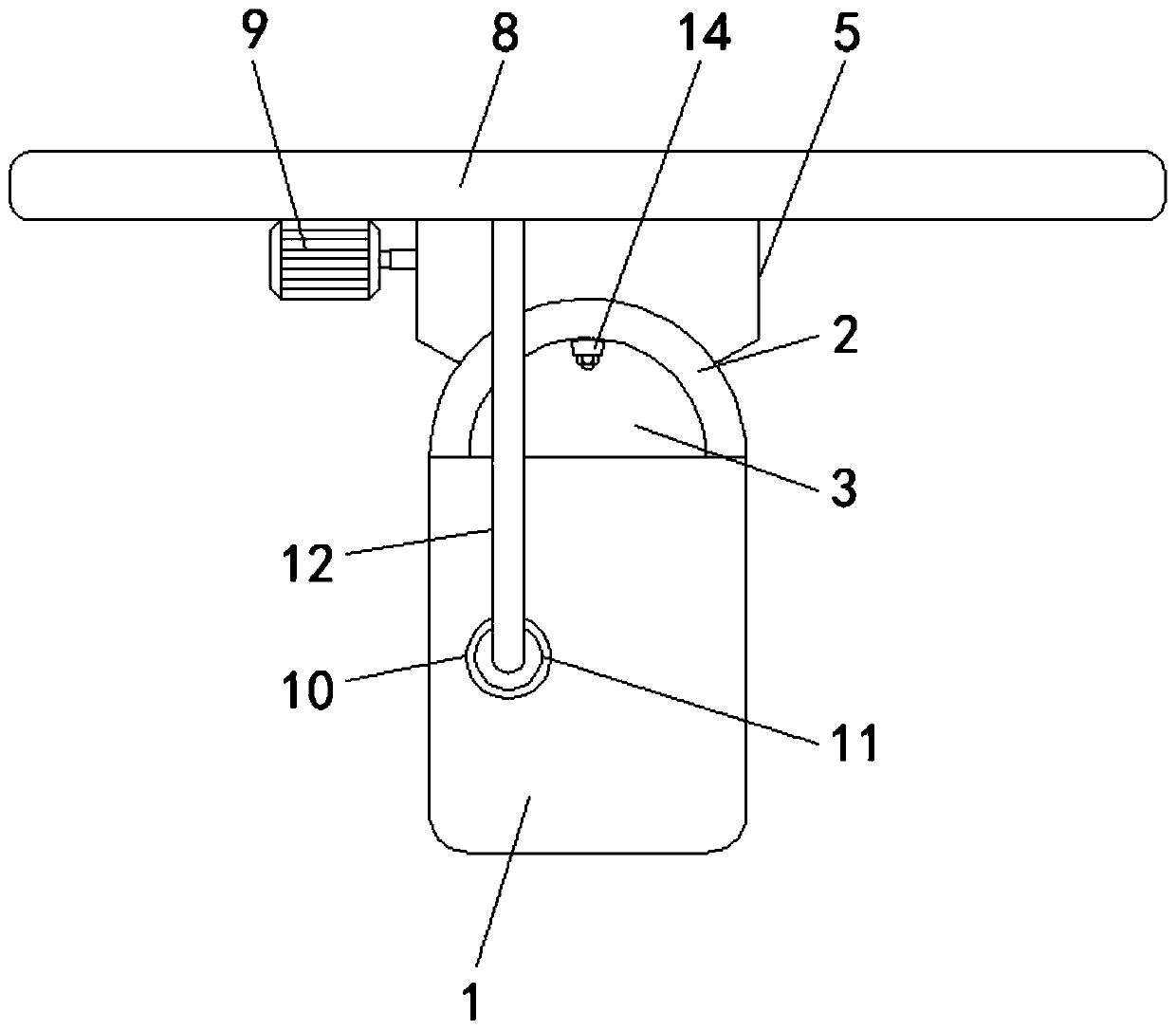 Support frame used for inorganic thin-film battery