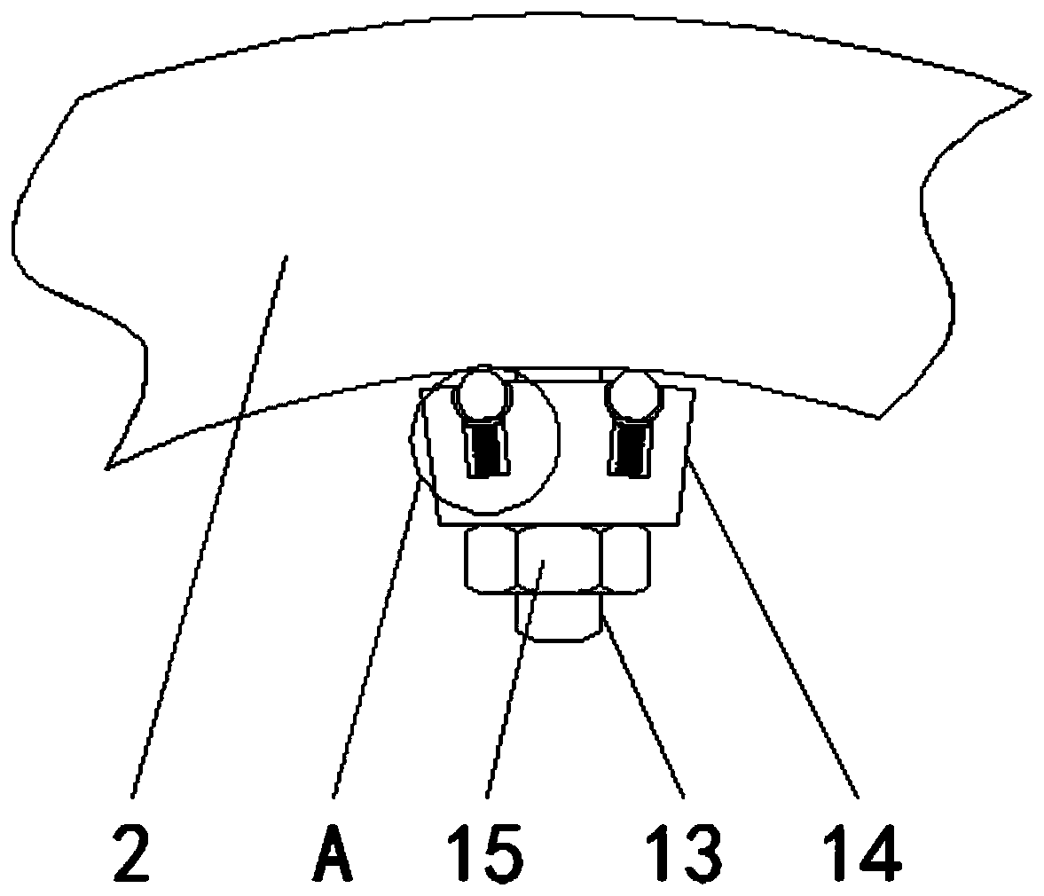 Support frame used for inorganic thin-film battery