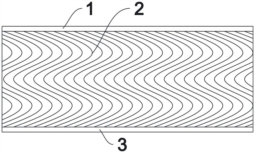 Plant fiber bed core and preparation method thereof