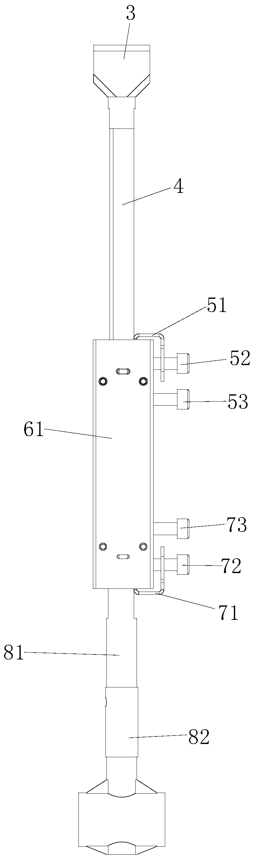 Heald frame connecting device of crank shedding loom