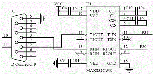 Industrial programmable controller led dot matrix display system